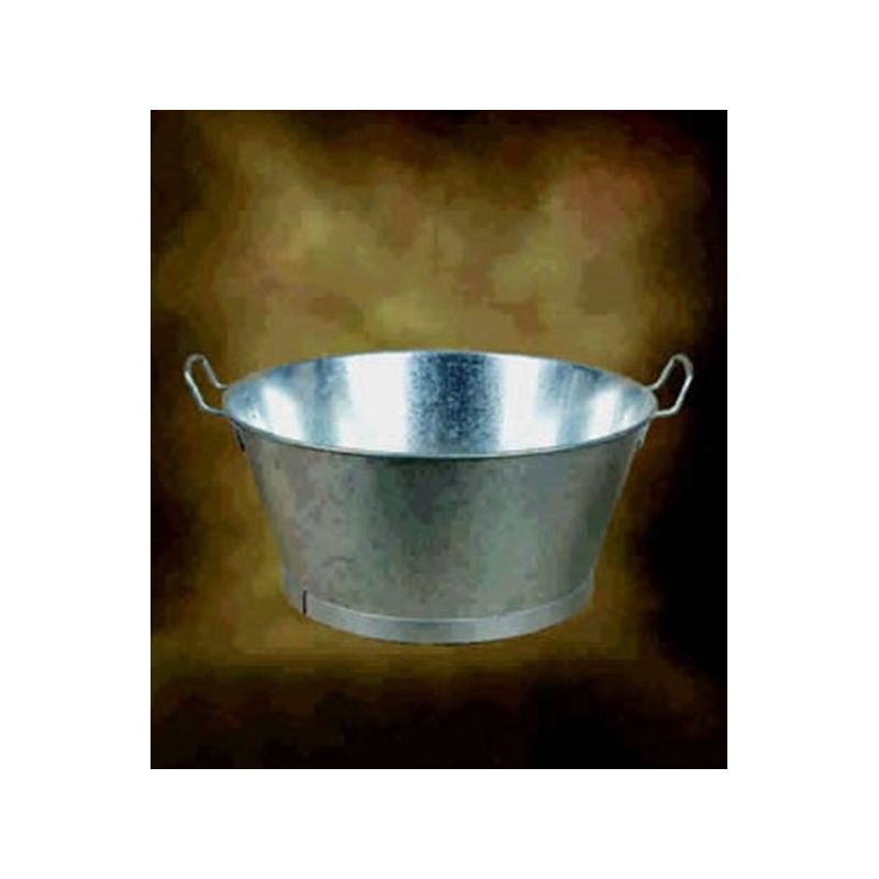 BARREÑO AGUA 28" REDONDO M.SOLER MET GALV C/ASA 01110028