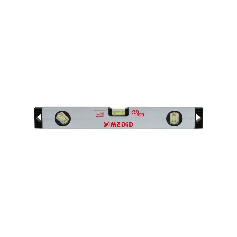 NIVEL MEDIC TUBULAR 040CM PREC 3 BURBUJAS MEDID