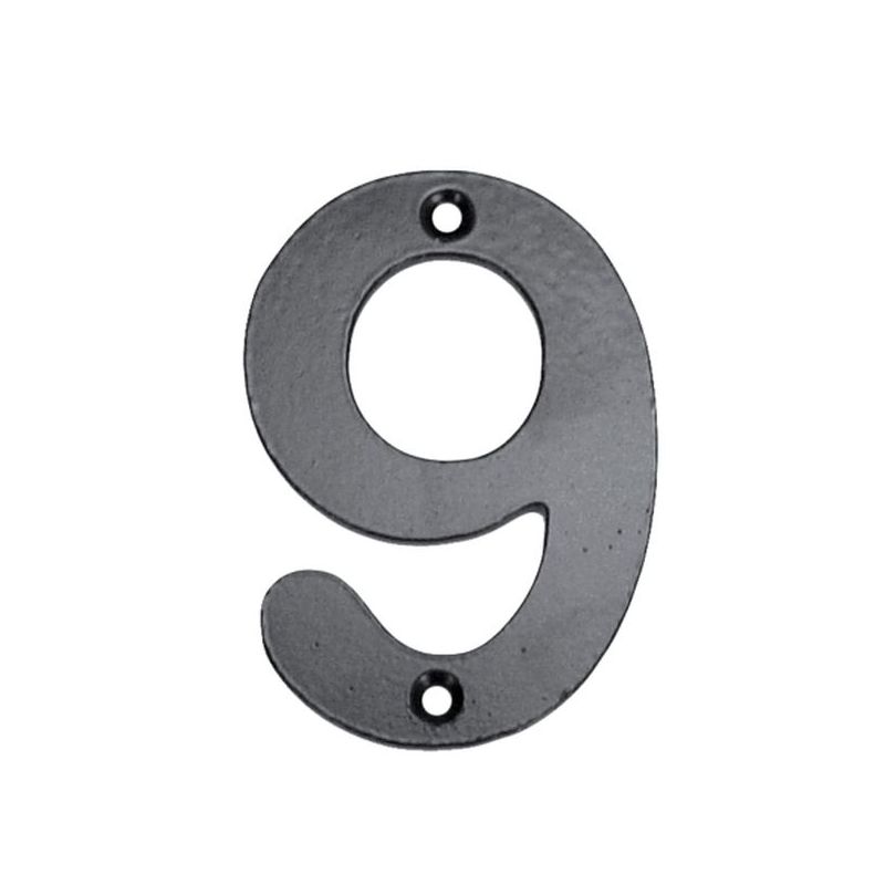 NUMERO SEÑAL ATORN. 100MM "9" FORJADO NE EL ZORRO