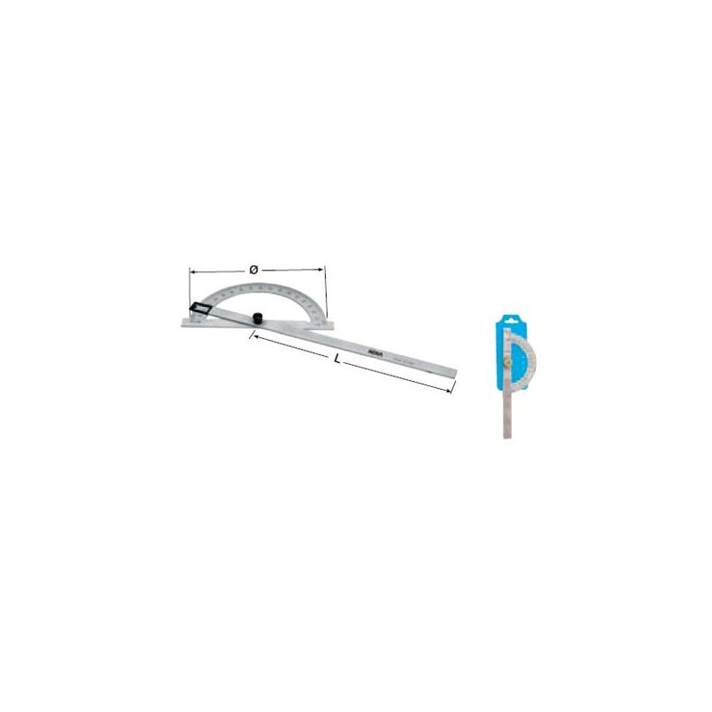 TRANSPORTADOR MEDIC ANGULOS 130X160MM ACHA