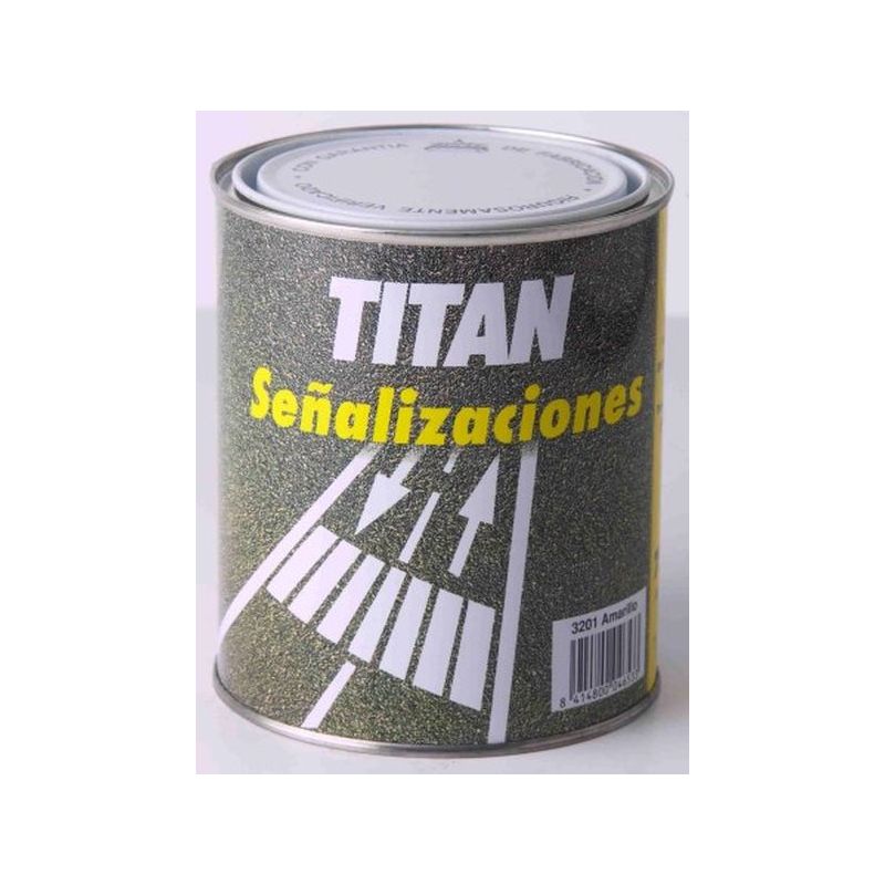 PINTURA SUELO SEÑALIZACION 4 LT BL TITAN