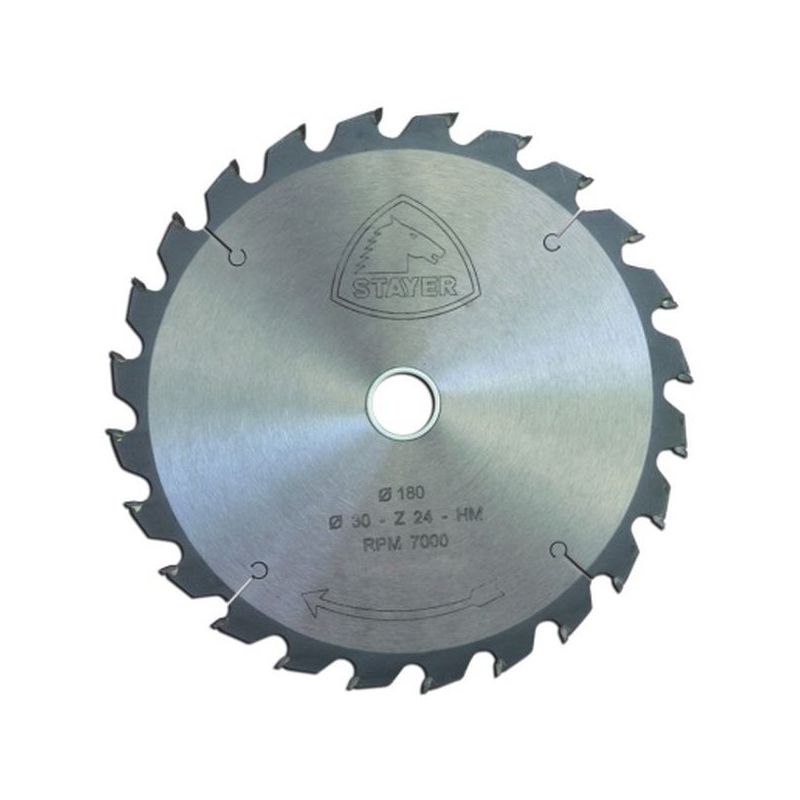 DISCO CORTE MAD 24 DIENTES 180x2,4x30 MM WIDIA STAYER