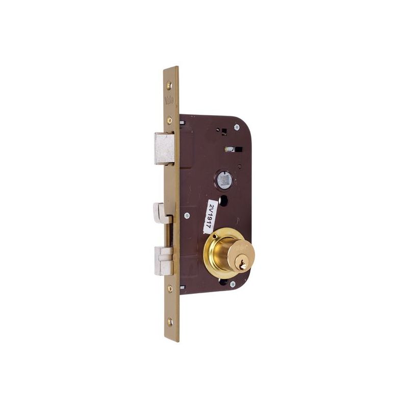 CERRADURA MAD.EMB. 23X50MM 48/80BC LAT C/CU YALE