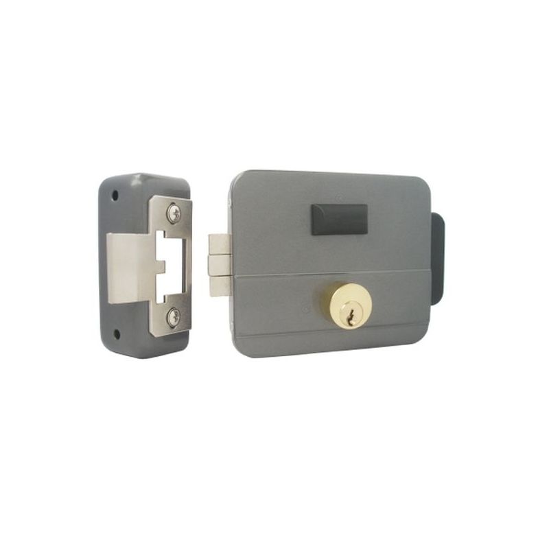 CERRADURA ELEC 105X124,5X37,5MM PULSADOR DORCAS