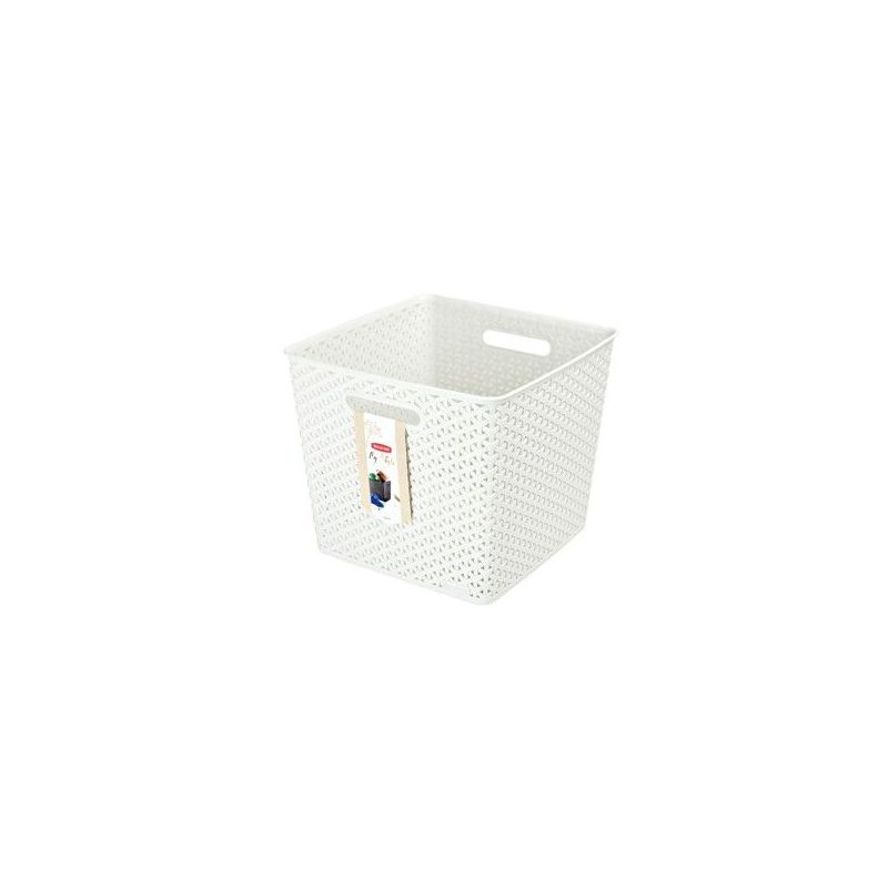 CESTO ORDEN ROPA 25LT RATAN BL CDO VINTAGE MYSTYLE CURVER