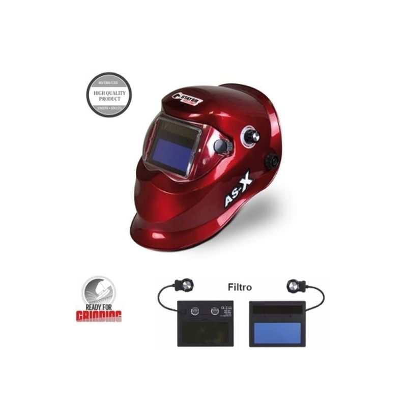 PANTALLA PROT SOLDADURA CORTE AMOLADORA DOBLE FUNCION STAYER