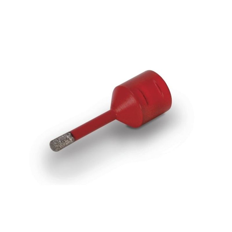 CORONA PERFOR. PORCELAN. CORTE SECO Ø 06MM DIAM M14 RUBI