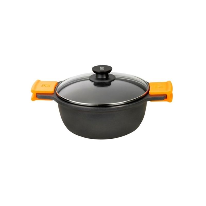 CACEROLA ALTA 28CM C/TAPA IND AL/FU EFFICENT BRA