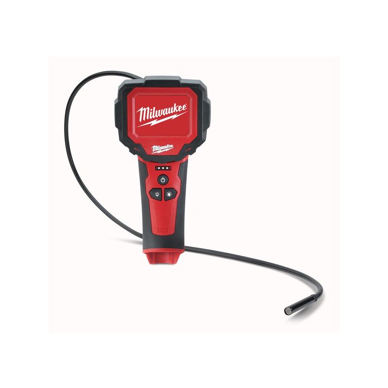 M12IC-0 Cámara de inspección M12™ 360° M-SPECTOR™, diámetro del cabezal 9mm, longitud del cable 914mm, tamaño pantalla 68mm, pantalla rotativa 270°, 4 LED´s envolventes. Se suministra en versión cero, sin baterías ni cargador