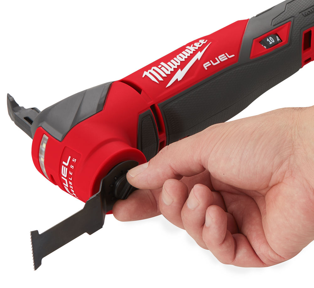M18FMT-502X Multiherramienta M18 FUEL™, ángulo de oscilación 2,1°, 10.000-20.000rpm, FIXTEC. Se suministra con 2 baterías M18B5 y cargador rápido M12-18FC, en HD-box