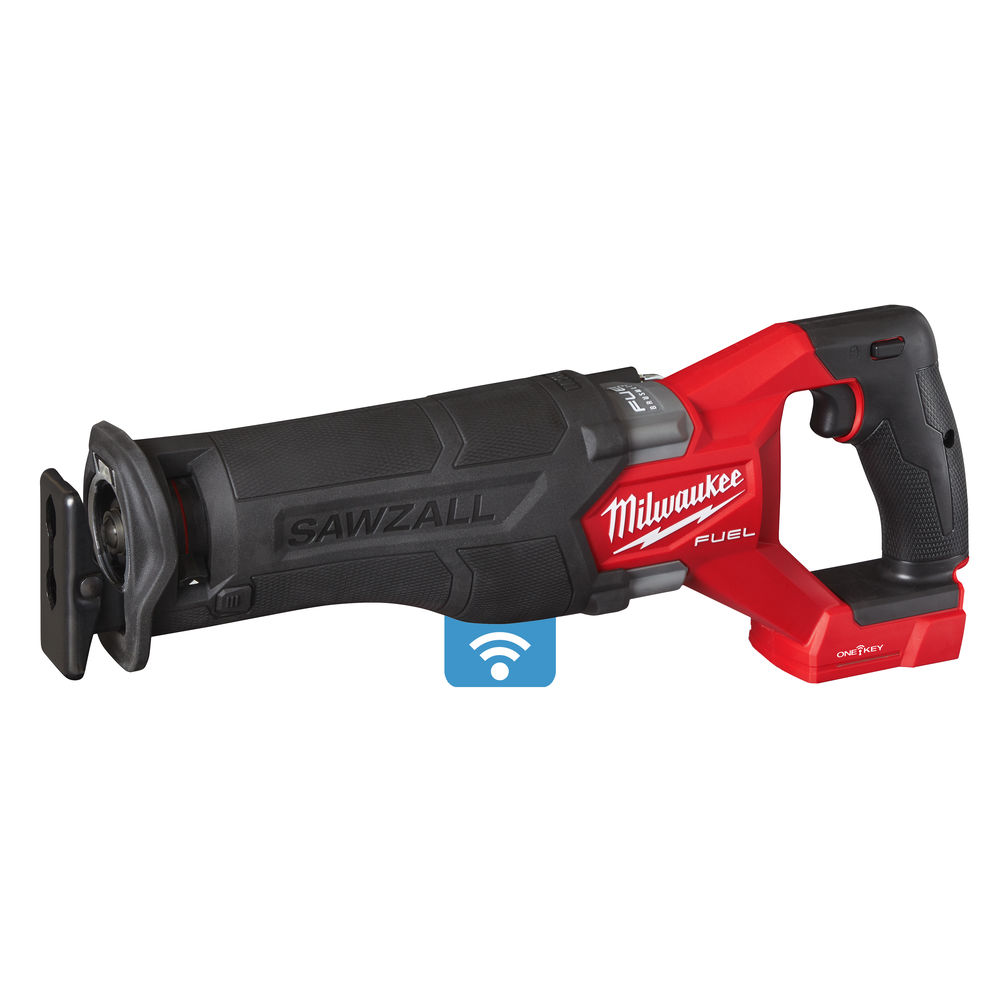 M18ONEFSZ-0X Sierra de sable SAWZALL™ M18 FUEL™ ONE-KEY™, 0-3000cpm, carrera 28,6mm. Se suministra en versión cero, sin baterías ni cargador, en HD-box
