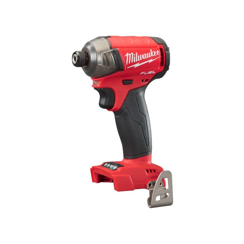 M18FQID-0X Atornillador de impacto silencioso M18 FUEL™ SURGE™, recepción 1/4" hex, 4 modos, par máximo sostenido 50Nm. Se suministra en versión cero, sin baterías ni cargador, en HD-box