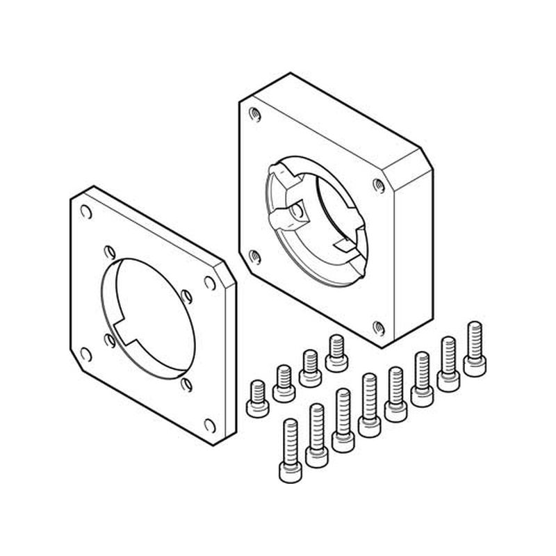 BRIDA MOTOR EAMF-A-80A-120G
