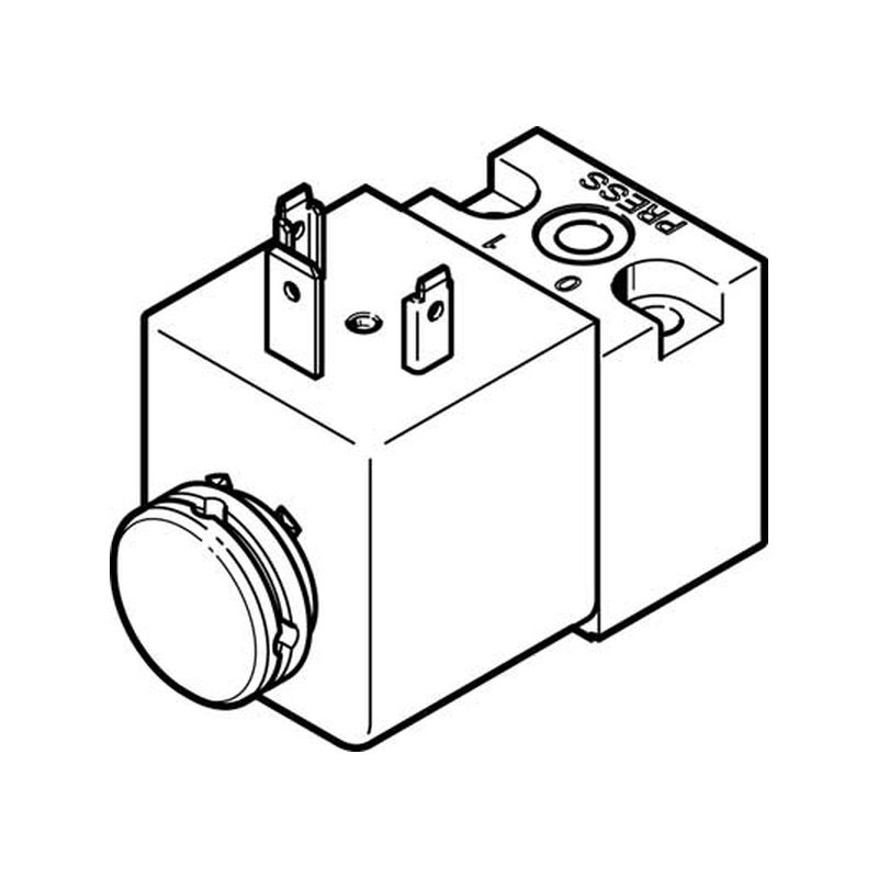 válv. servopil. MDH-3/2-24VDC/42VAC