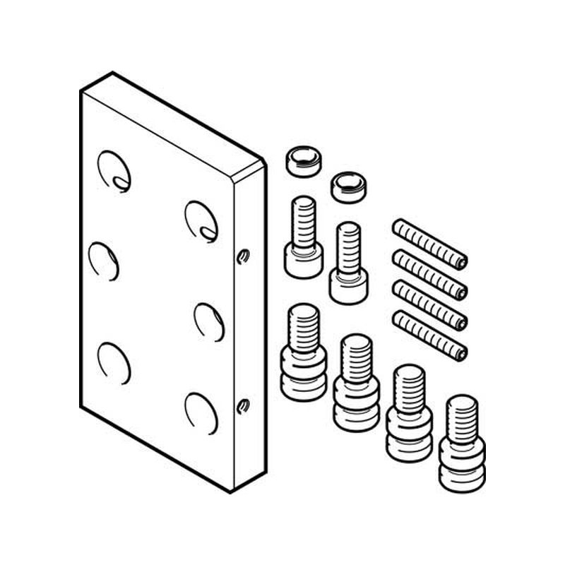 KIT ADAPTADOR DHAA-G-G3-25-B11-40