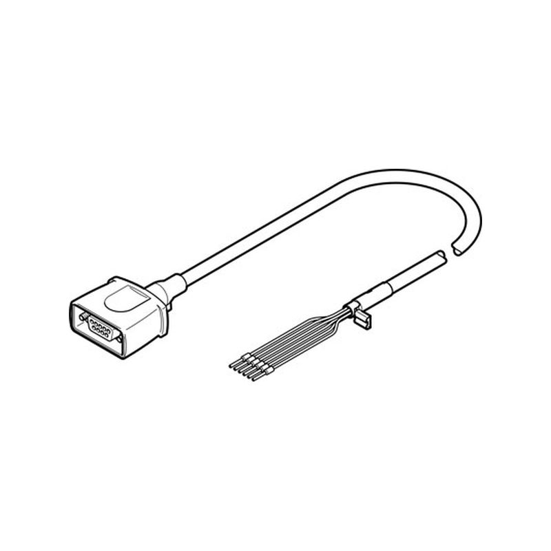 Cable del motor NEBM-S1G9-E-5-Q5-LE6
