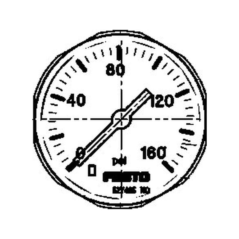 MANÓMETRO MA-27-160-M5-PSI