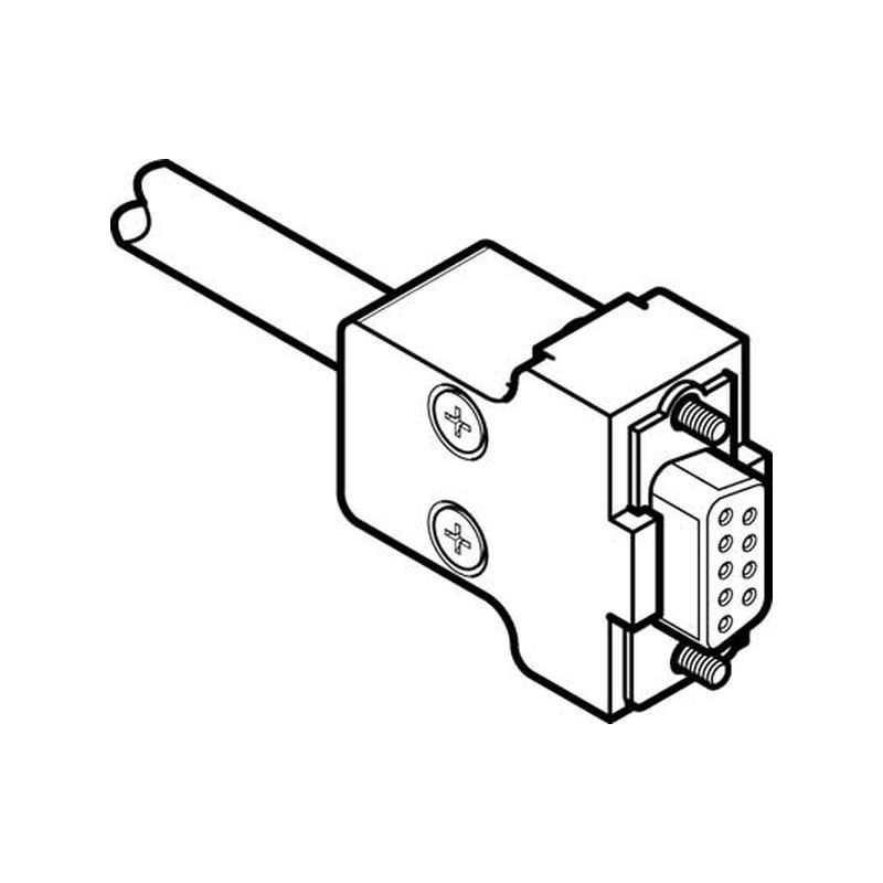 Cable conex. KMP6-09P-8-5