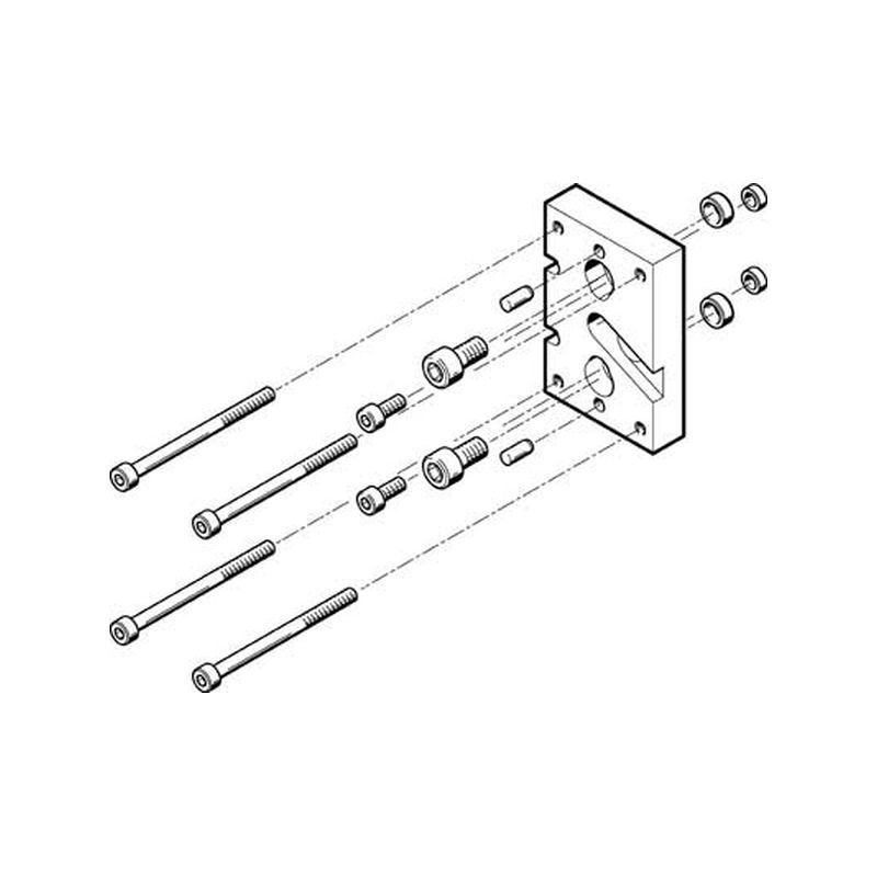KIT ADAPTADOR HAPG-SD2-23