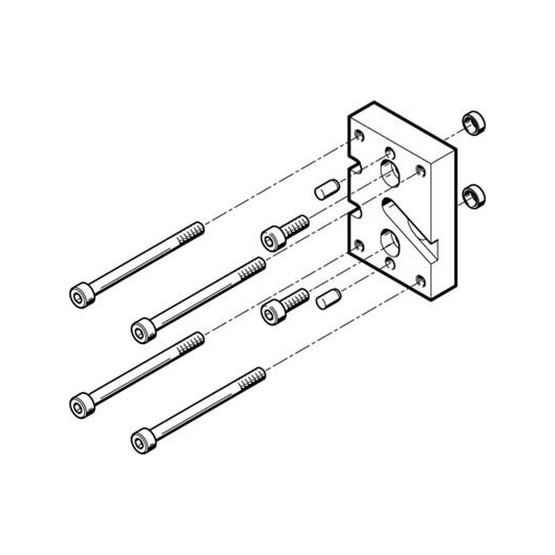 KIT ADAPTADOR HAPG-SD2-25