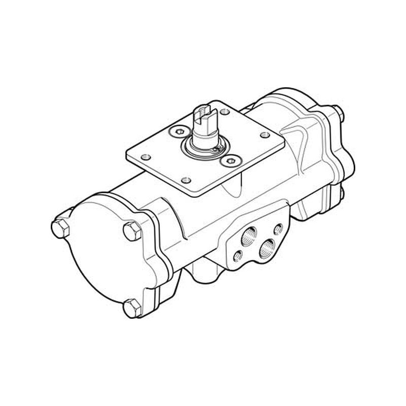 act.giratorio DAPS-0030-090-R-F03-CR