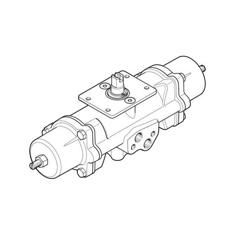 act.giratorio DAPS-0015-090-RS4-F03-CR