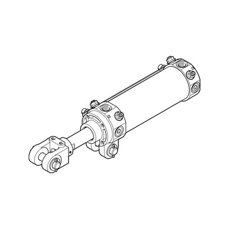 Cil. articulado DWA-63-100-Y-G