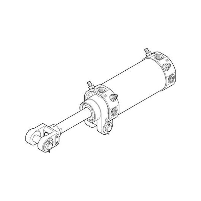 Cil. articulado DW-80-150-Y-G