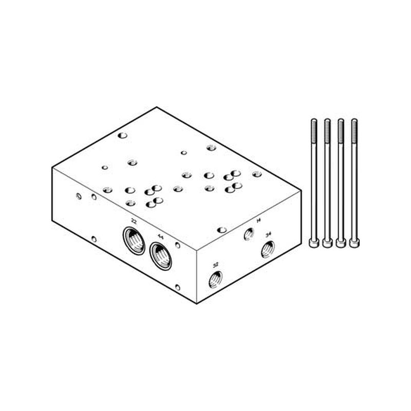 PLACA BASE VABP-S1-2V1G-G38-2