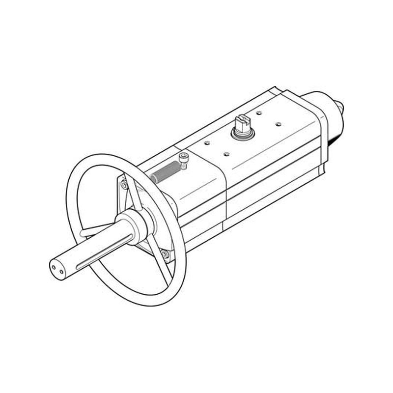 act.giratorio DAPS-0090-090-RS1-F0710&amp;