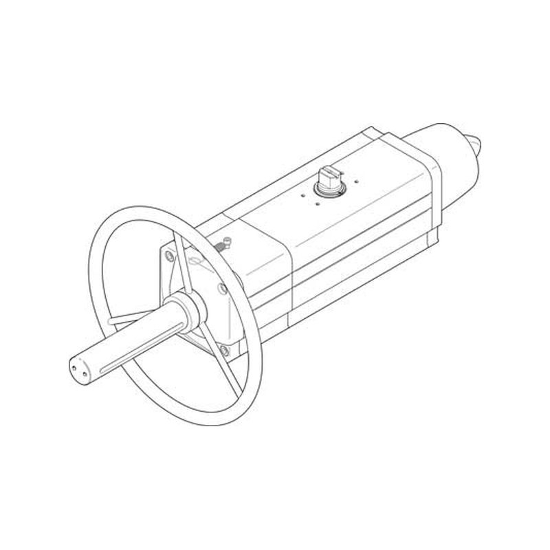 act.giratorio DAPS-0180-090-RS4-F0710&amp;