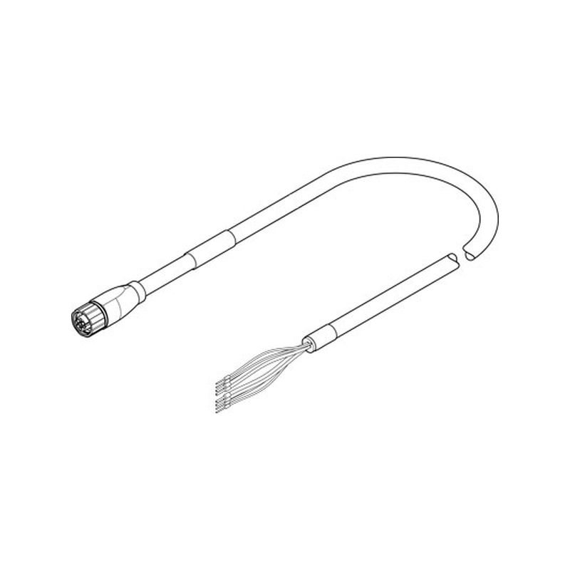Cable del motor NEBM-M16G8-E-7.5-Q7-LE8&amp;