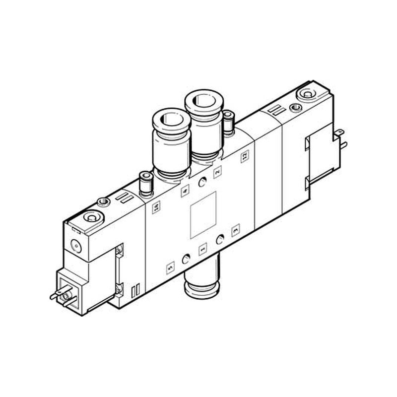 ELECTROVÁLVULA CPE18-M2H-5/3BS-QS-8