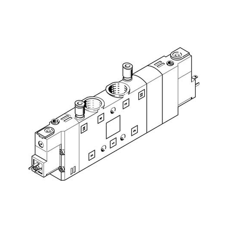 ELECTROVÁLVULA CPE24-M2H-5/3BS-3/8