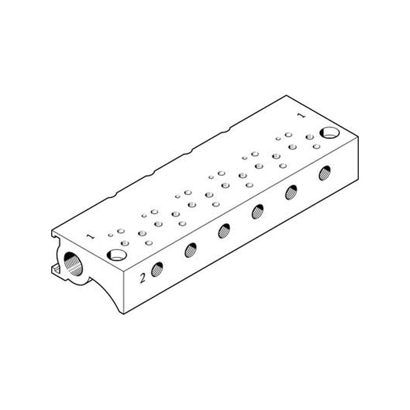 bloque batería MHA1-P6-2-M3