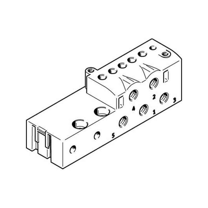 PLACA BASE MHA2-AS-5-M5