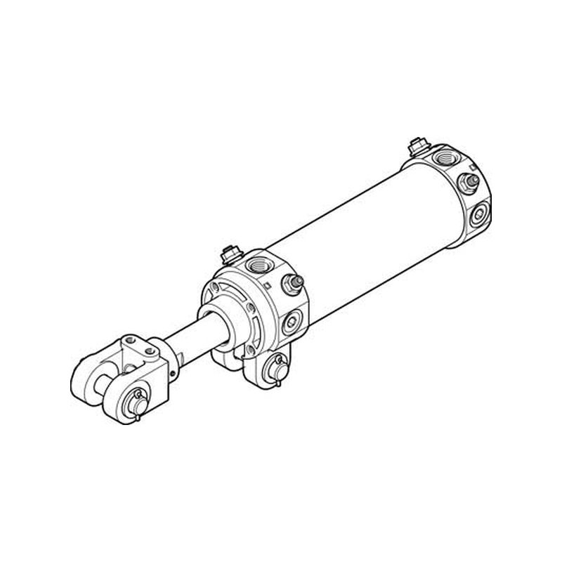 Cil. articulado DWB-50-100-Y-AB