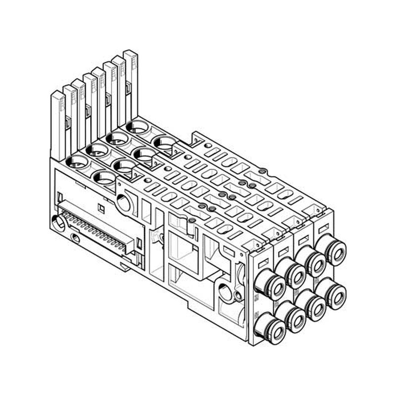 PLACA BASE VMPAL-AP-4X10-QS6-2