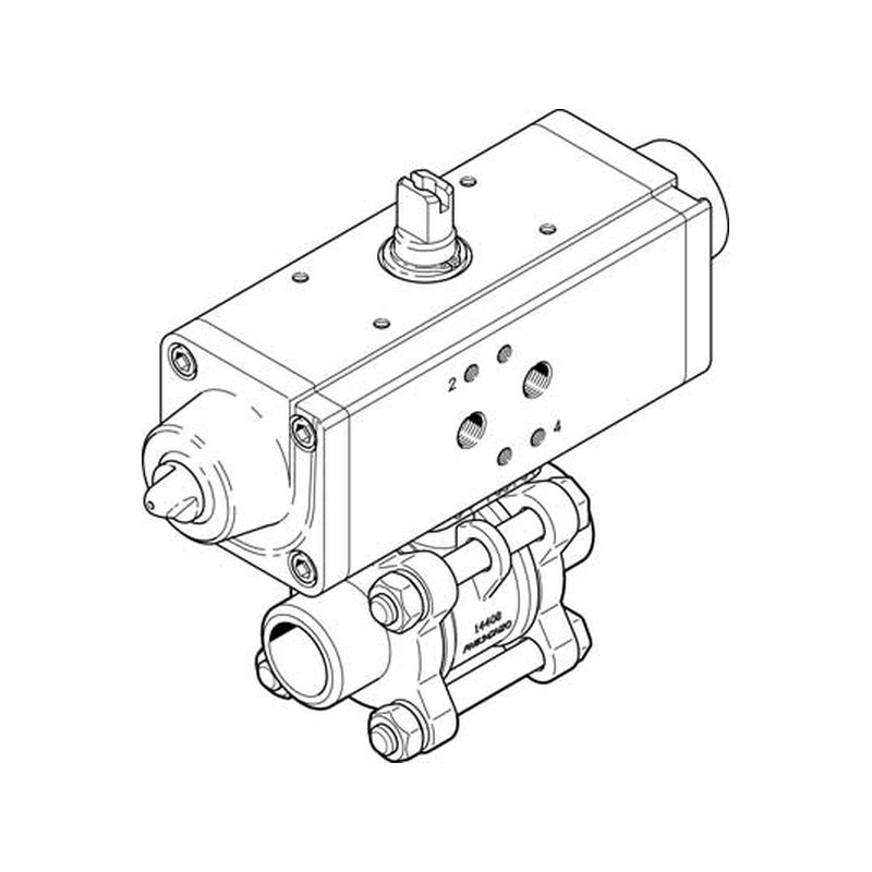 uni.act.vál.bo. VZBA-11/4"-WW-63-T-22-F&amp;