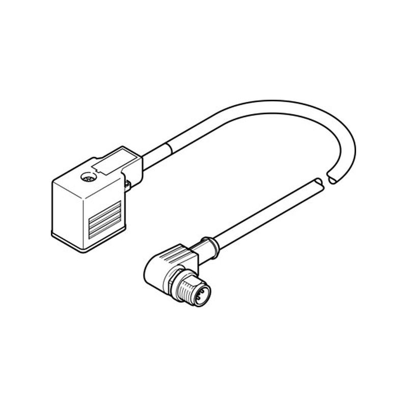 Cable.conexión NEBV-B2W3F-P-K-0.6-N-M1&amp;