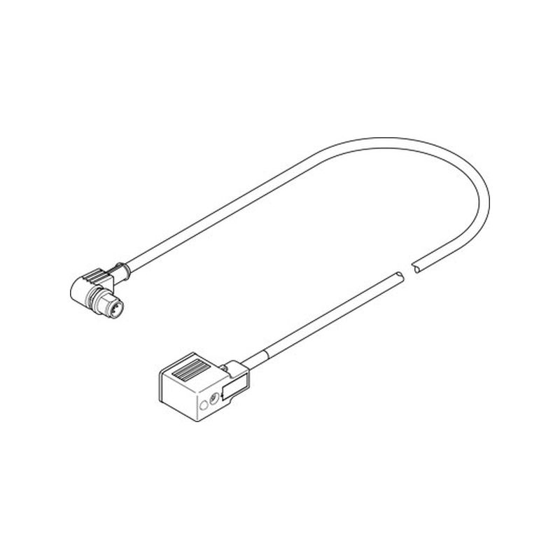 Cable.conexión NEBV-B2W3-K-0.6-N-M12W3