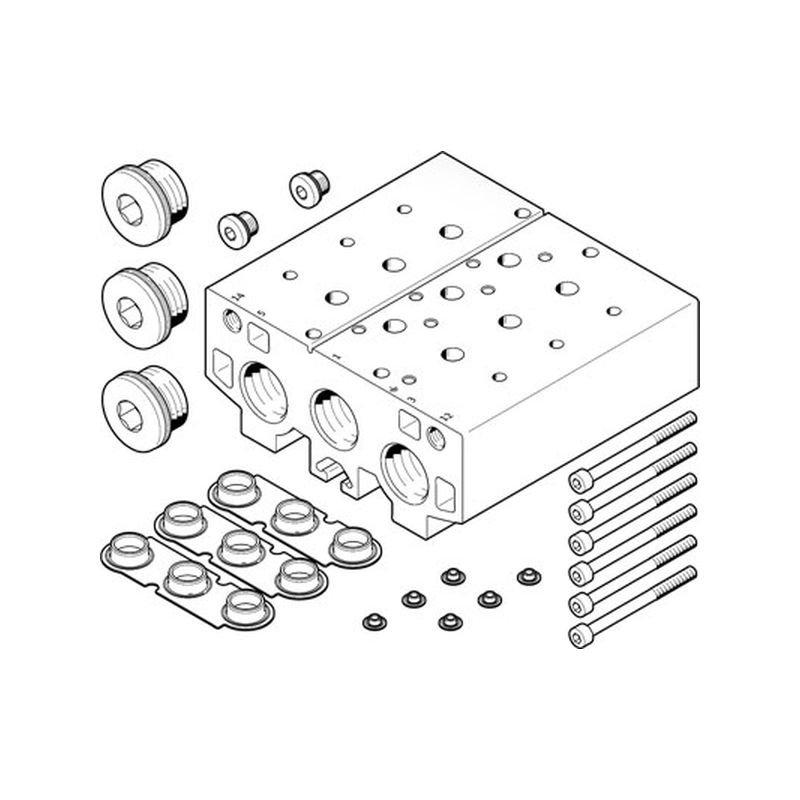 bloq.conexión VABM-B10-30E-G34-5