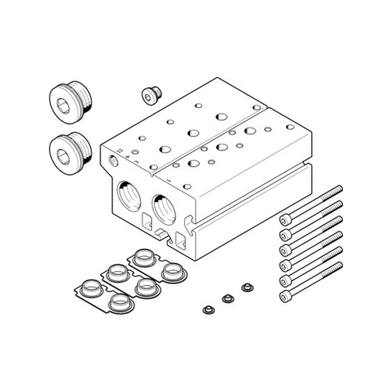 bloq.conexión VABM-B10-30E-G34-5-P3