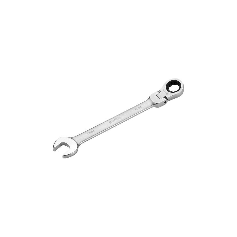 LLAVE COMBINADA CARRACA CAB.FLEX. 17 MM