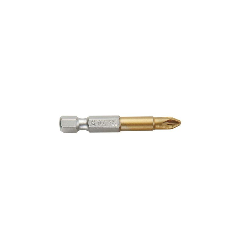 PUNTA ATORNILLAR 1/4" TIN PZ3X50 MM