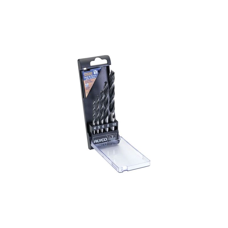 1601 JGO 5 BROCAS ESPIRALES EN C/PLASTIC