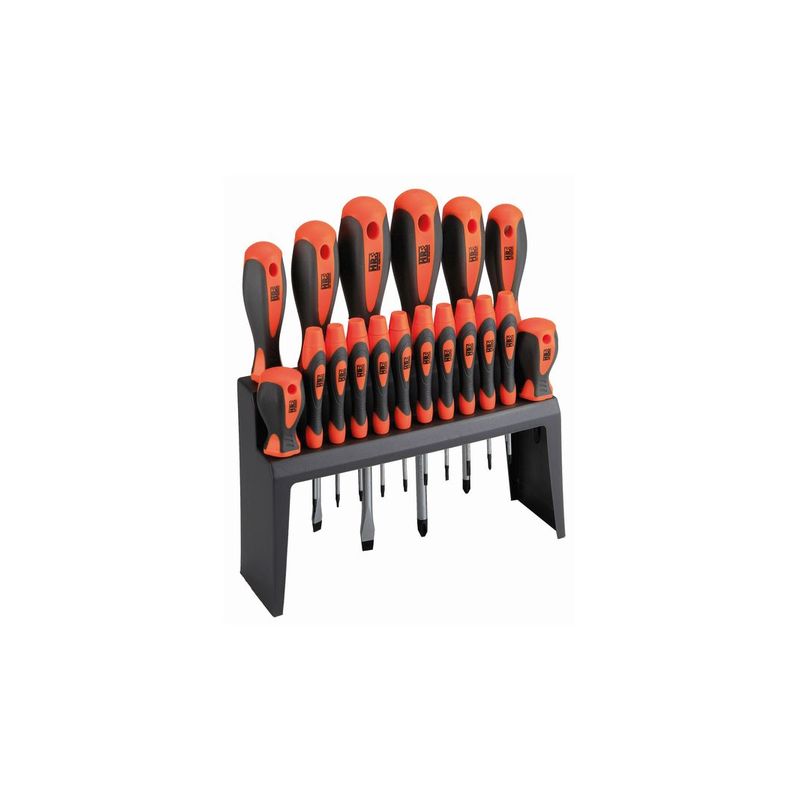 JGO. COMBINADO 18PZAS DESTORNILLADOR HR