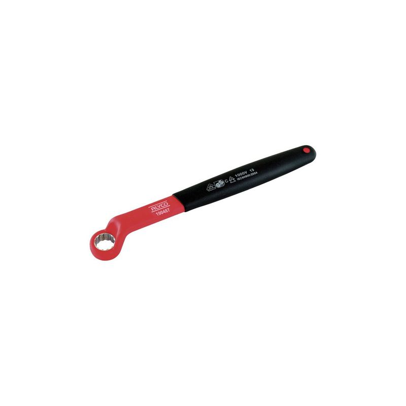 LLAVE ESTRELLA ACODADA AISLADA VDE 19 MM