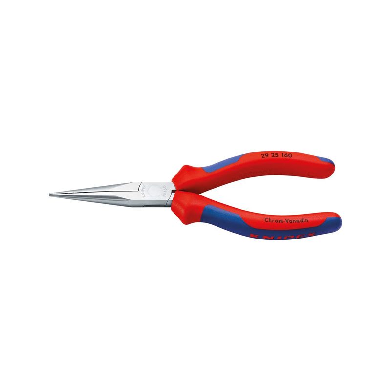 Pinzas de punta 160mm F2 con cab. crm. Knipex