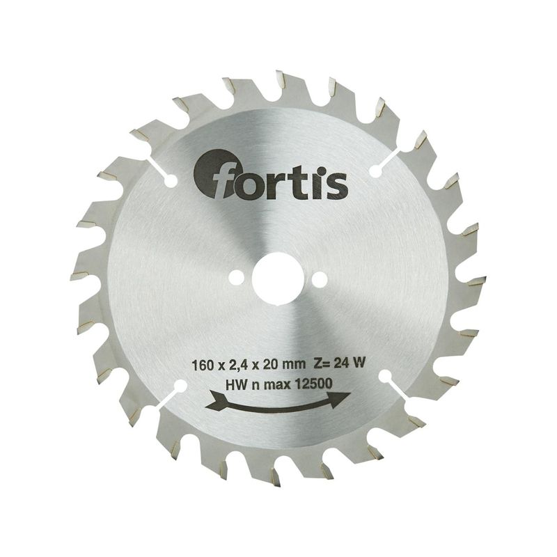 Hoja sier circ MD 160x2,4x20mm Z20W Fortis